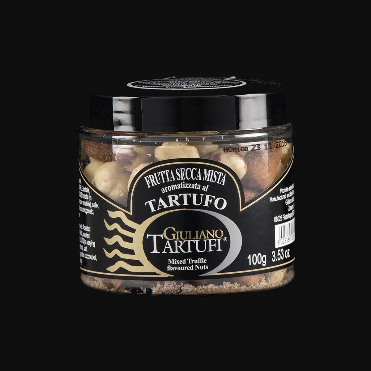 Set mini-produse Frutta Secca Mista aromatizată al Tartufo – Mandorle și Nocciole